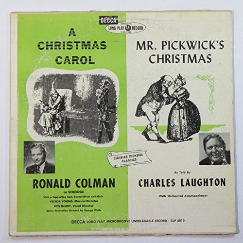 Dickens: A Christmas Carol / Mr. Pickwick's Christmas Lp