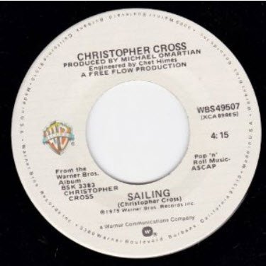 Sailing / Ride Like The Wind 45 Rpm Single