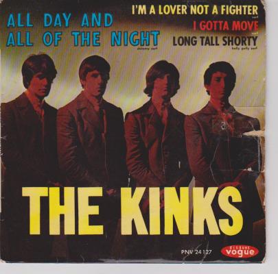 Ep - All Day And All Of The Night / I'm A Lover Not A Fighter / I Gotta Move / Long Tall Shorty