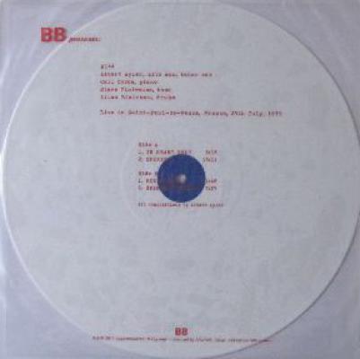 Live In Saint-paul-de-vence, France, 25th July, 1970