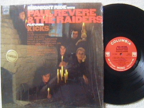 Paul Revere & The Raiders Midnight Ride Lp