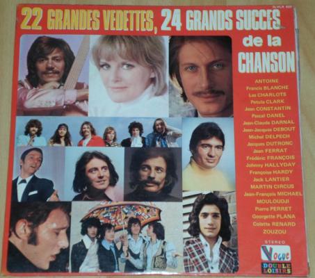 22 Grandes Vedettes, 24 Grands Succès De La Chanson