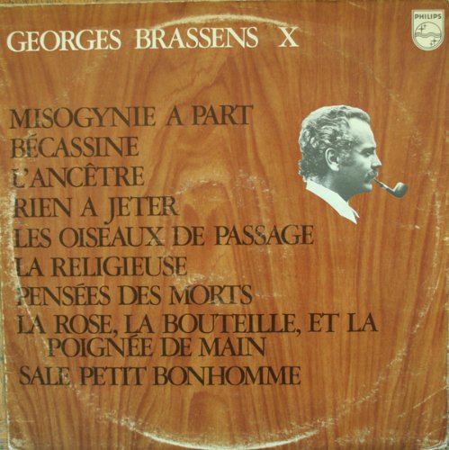 X - Georges Brassens Lp