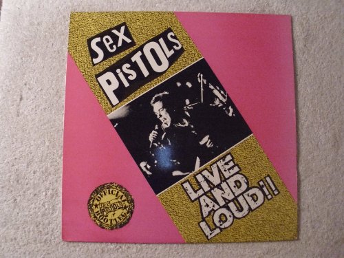 Sex Pistols Live And Loud Line Records 1988 Vinyl