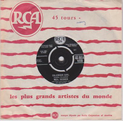 Calendar Girl / The Same Old Fool