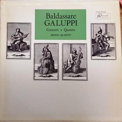 Galuppi: Concerti A Quattro