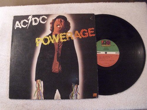 Ac/dc Powerage Original 1978 Atlantic Pressing Lp