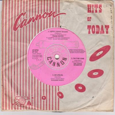 Frank Bacon - Hippy Hippy Shake / The Town Sparrows - I'm The One / Suzanne Scott - A Usual Tony Steven - Needles And Pins / Tony Steven - 5-4-3-2-1 / Hal Prince - All My Loving