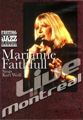 Sings Hurt Weill Live Montreal