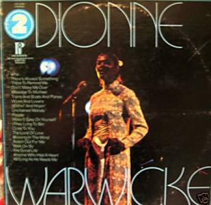 2 Records Of Dionne's Warwicke - Alfie  -  Make It Easy Yourself .