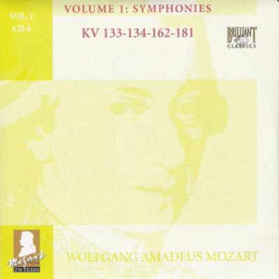 Symphonies Vol 1 Cd 4 : Kv 133-134-162-181