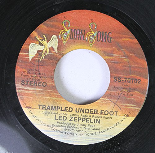 Led Zeppelin 45 Rpm Trampled Under Foot / Black Country Woman