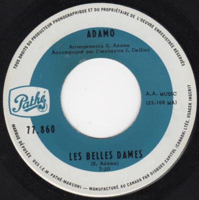 Les Belles Dames/ Nous N'avons Jamais Parlé D'amour