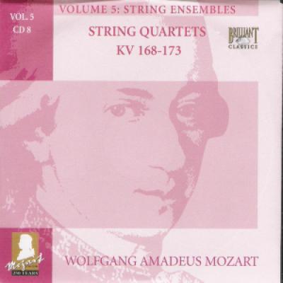 Vol 5 Cd 8 : String Quartets Kv 168-173