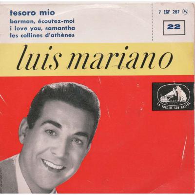 Tesero Mio / Barman, Ecoutez-moi / I Love You, Samantha / Les Collines D'athènes
