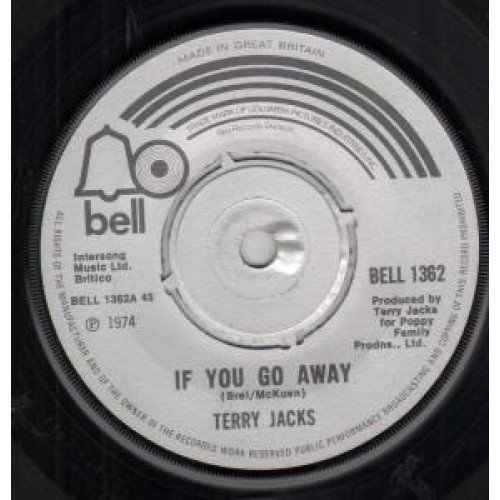 If You Go Away 7 Inch