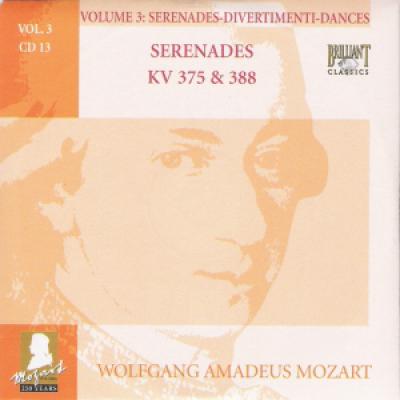 Vol 3 Cd 13 : Serenades Kv 375 & 388