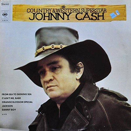 Johnny Cash - Country And Western Superstar - Cbs - Cbs 68224