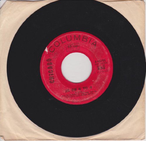 Chicago: 25 Or 6 To 4 B/w Where Do We Go From Here