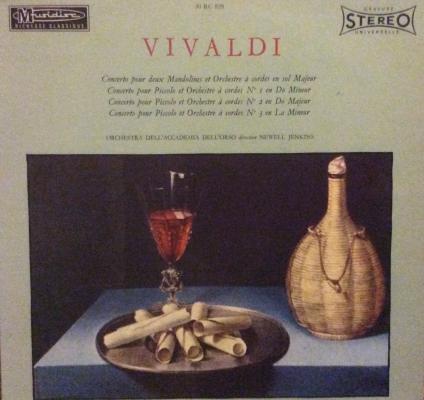 Vivaldi -concerto Pour 2 Mandolines / Pour Picolo