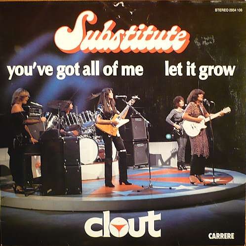 Clout - Substitute - Carrere - 2934 106