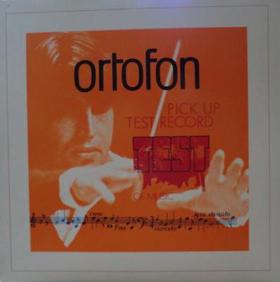 Ortofon Pick Up Test Record
