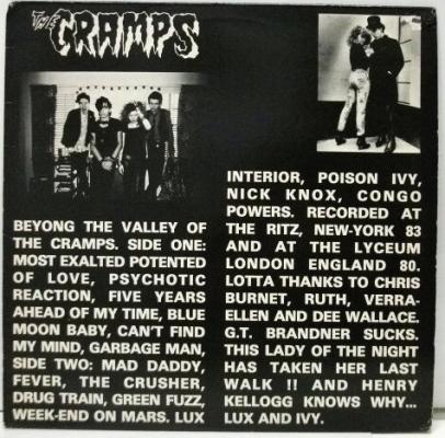 Beyond The Valley Of The Cramps