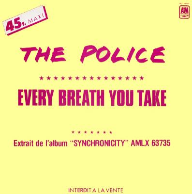 Every Breath You Take - France - 12'' Single Promo