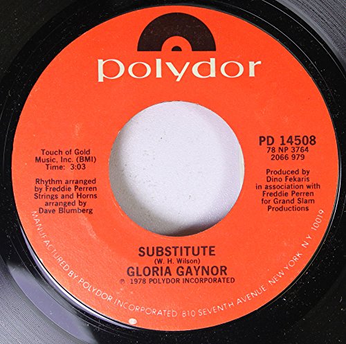 Gloria Gaynor 45 Rpm Substitute / I Will Survive