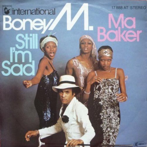 Boney M. - Ma Baker / Still I'm Sad - Hansa International - 17 888 At