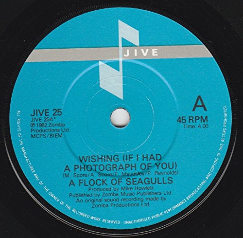 45vinylrecord Wishing (if I Had A Photograph Of You)/committed