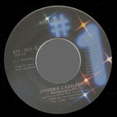 Souvenir D'adolescent / Only The Lonely