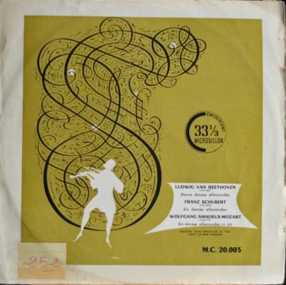 Beethoven: 12 Danses Allemandes, Schubert: 6 Danses Allemandes, Mozart: 6 Danses Allemandes