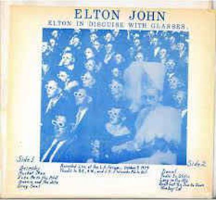 Elton In Disguise With Glasses