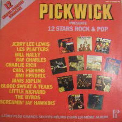 Pickwick Présente 12 Stars Rock & Pop