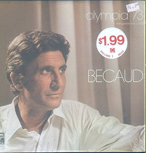 Gilbert Becaud: Olympia 73 Lp Nm Canada Pathe Spam 67.362 Still In Shrinkwrap