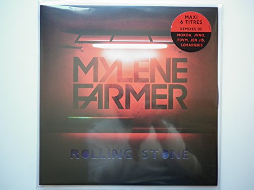 Mylene Farmer Maxi 33tours Vinyle Rolling Stone Disque Couleur Violet