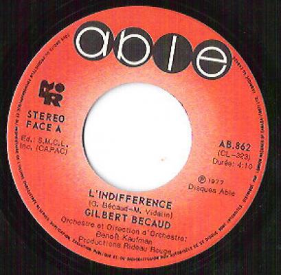 L'indifférence/ On A Besoin D'un Idéal