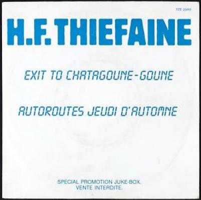 Exit To Chatagoune-goune / Autoroutes Jeudi D'automne (promo)