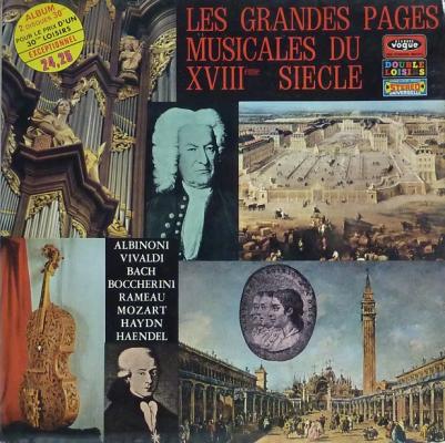 Les Grandes Pages Musicales Du Xviii Eme Siecle