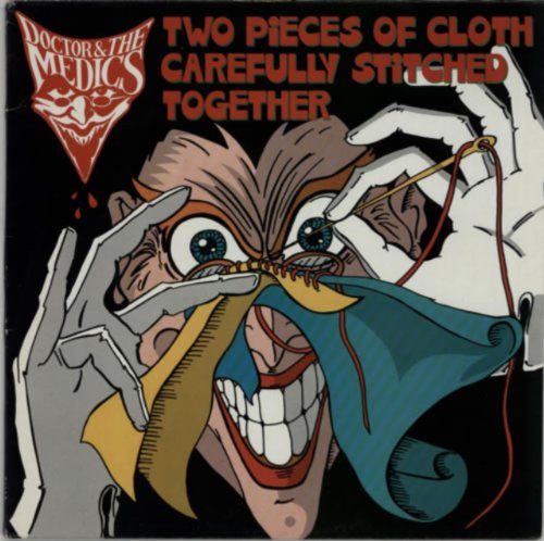 Two Pieces Of Cloth Carefully Stitched Together