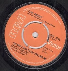 You Don't Have To Say You Love Me / Patch It Up