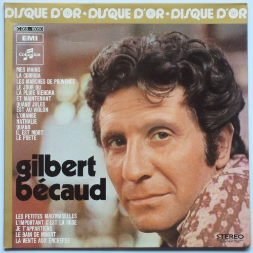 Le Disque D'or De Gilbert Becaud