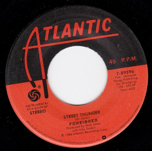 I Want To Know What Love Is/street Thunder