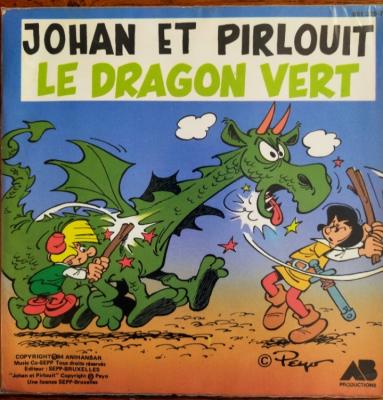 Johan Et Pirlouit-le Dragon Vert - **