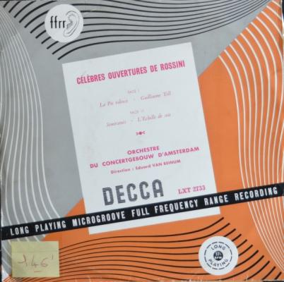 Rossini: Célèbres Ouvertures