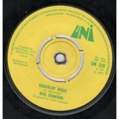 Cracklin' Rosie/lordy 45/7