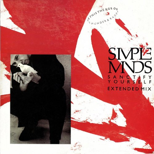 Simple Minds Sanctify Yourself 7 Virgin Sm1 Ex/ex 1986 Picture Sleeve