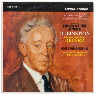 Rachmaninoff & Falla Rubinstein Reiner Chicago Symphony  San Francisco Symphony