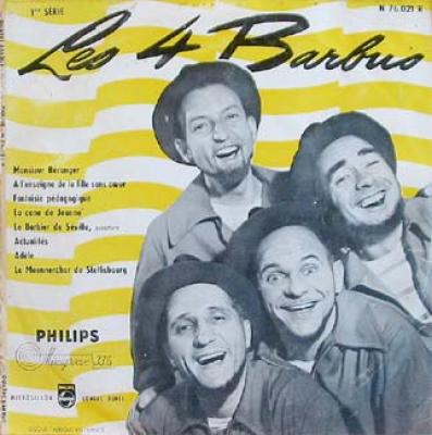 Les Quatre Barbus Chantent